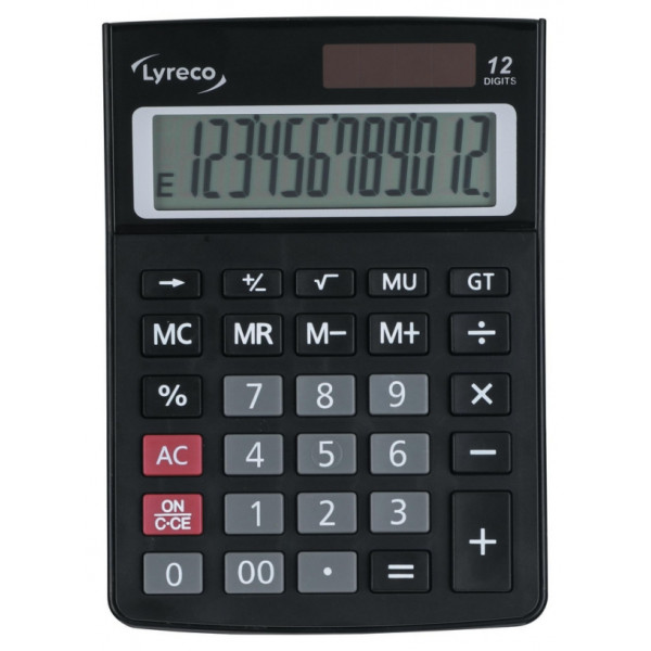 Lyreco 3343391 Office Desktop Calculator 10 Digit