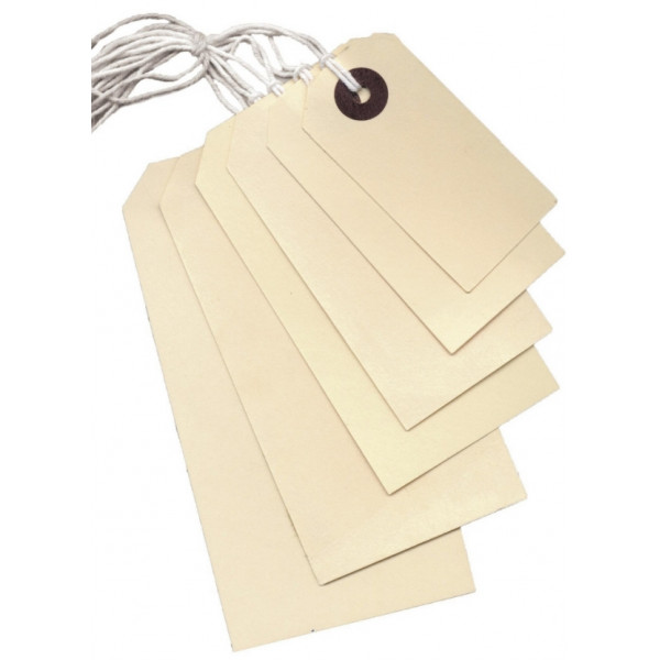 Lyreco 704365 String Tags 95x48mm Box Of 1000