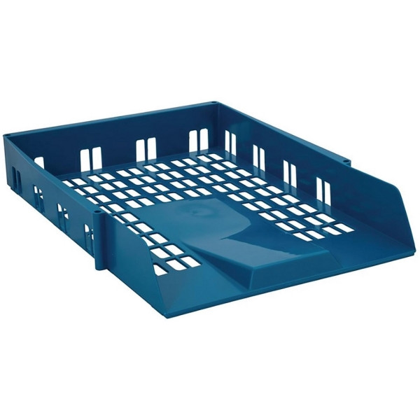 Lyreco 777344 Blue Letter Tray 278 X 70 X 390mm