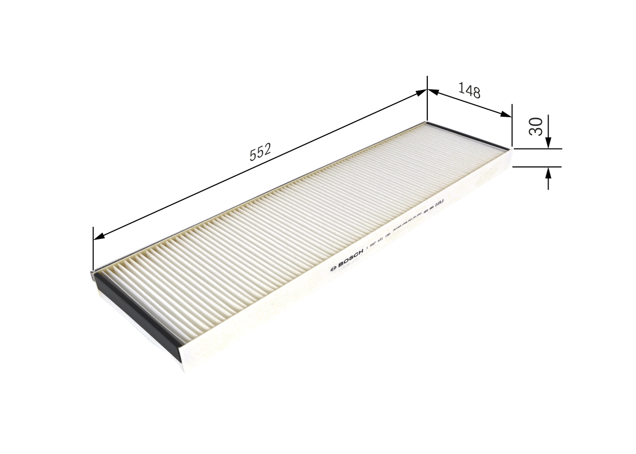 Bosch 1987431180 Pollen / Cabin Filter