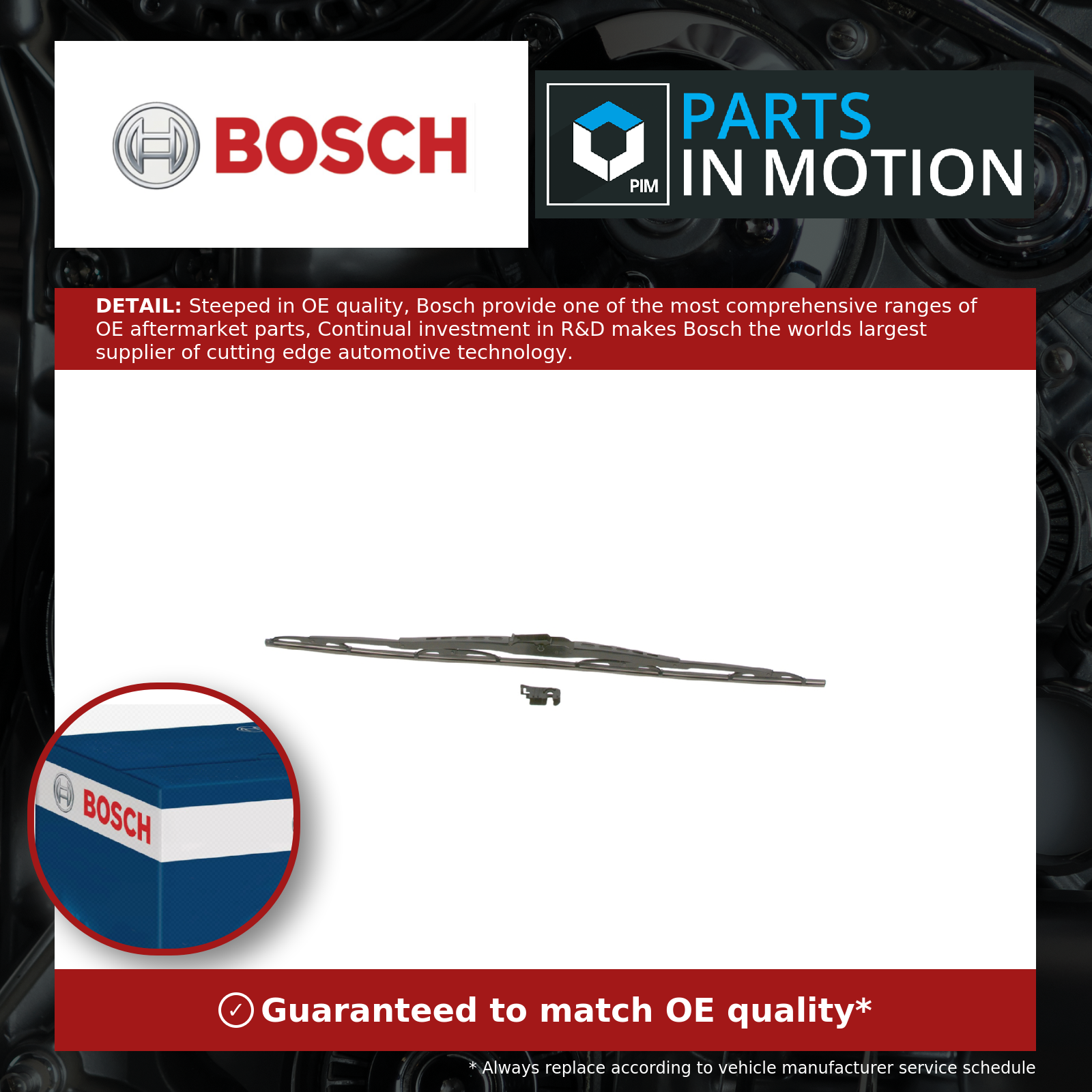 Bosch Wiper Blade 3397015409 [PM1350308]