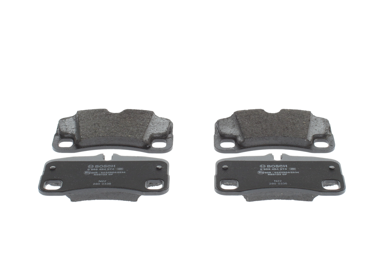 Bosch 0986494974 Brake Pads Set