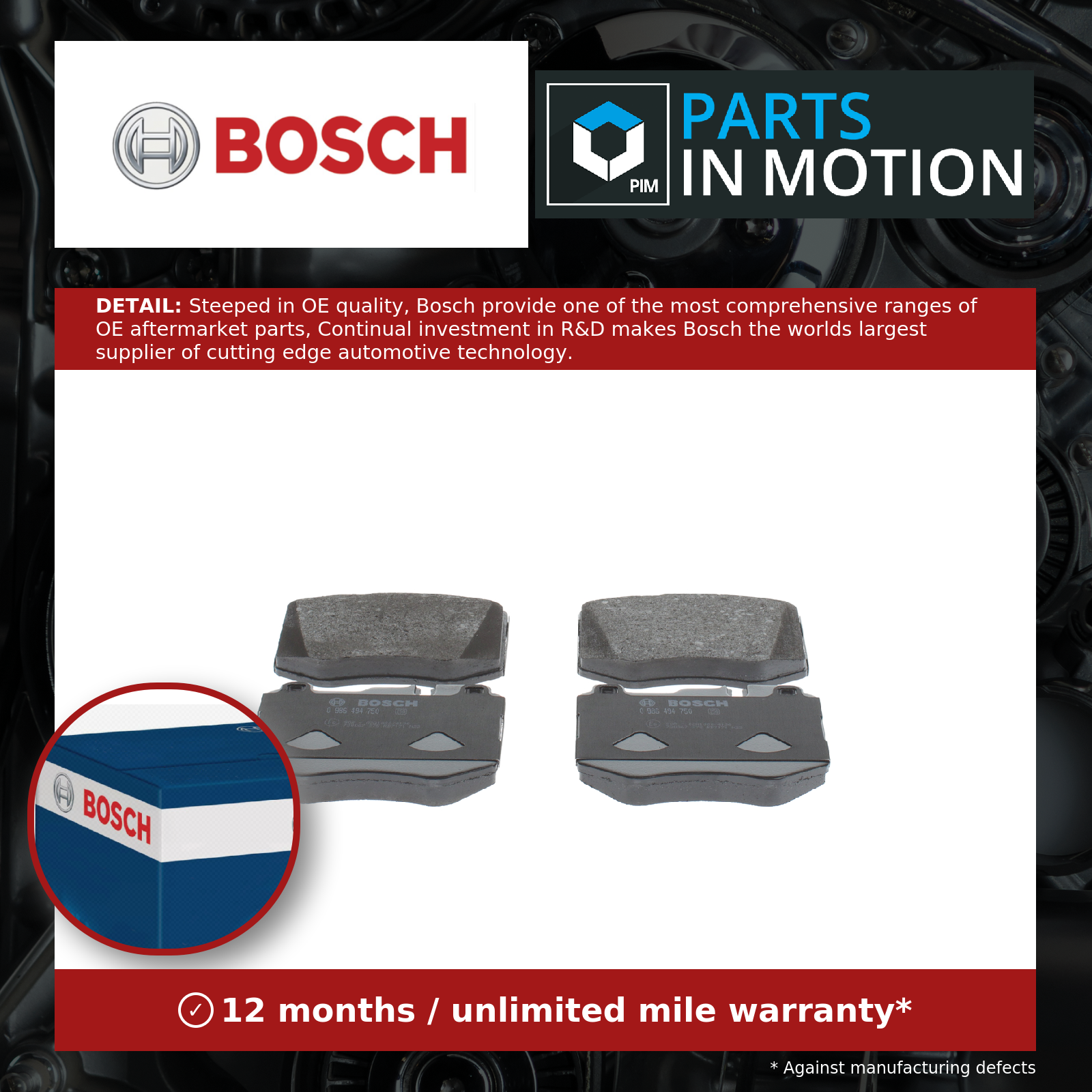 Brake Pads Set Front 0986494750 Bosch A0004208000 A0004208600 A0084201820 BP1786 | eBay UK | Parts# A0084201820 0084201820 Front brake pads 1pc/pack HUUUGE-PAR | ブレーキパッド | HUUUGE-PARRRT