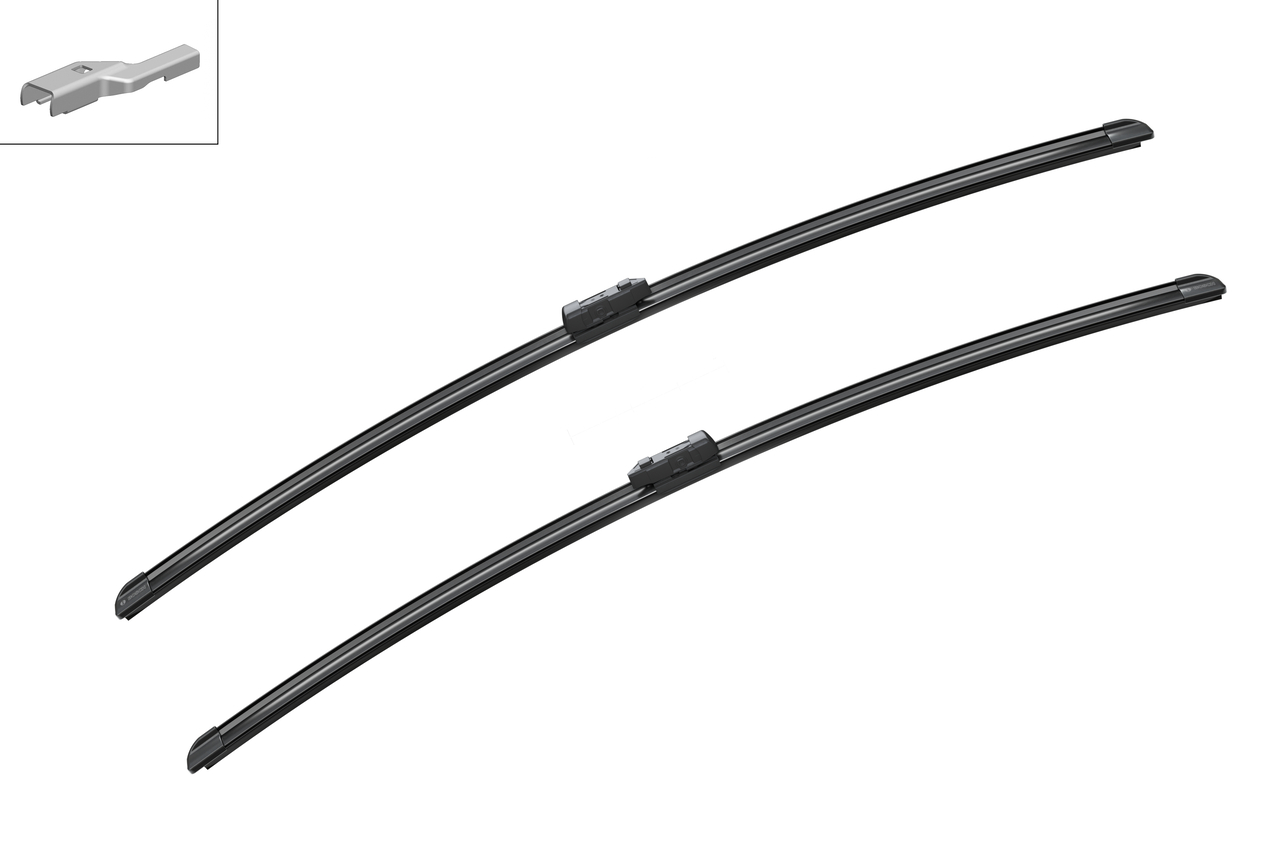 Bosch 339701400V 2x Wiper Blades (Pair) Flat / Aero type
