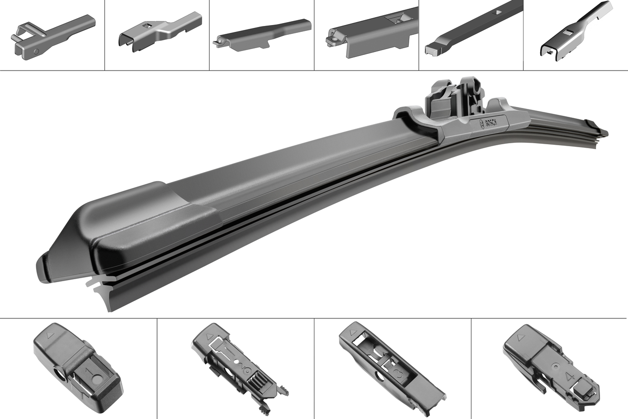 Bosch 3397006827 Wiper Blade Flat / Aero Type