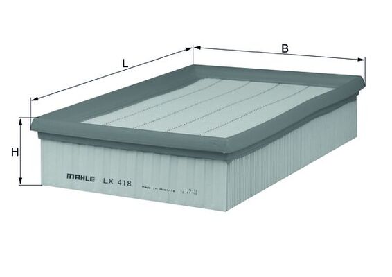 Mahle LX418 Air Filter