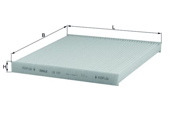 Mahle LA107 Pollen / Cabin Filter