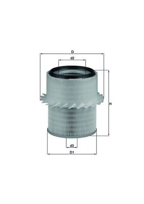 Mahle LX673