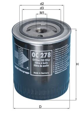 MAHLE OC278