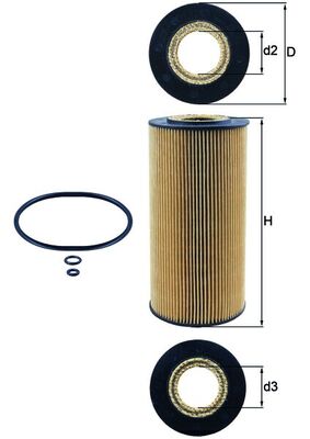 Mahle OX123/1D