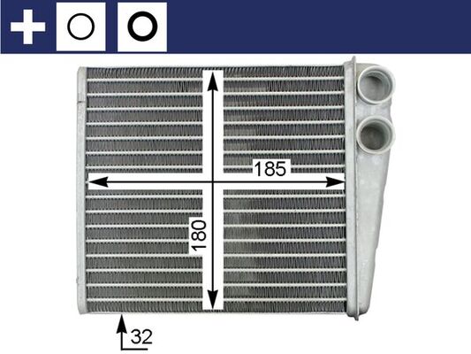Mahle AH208000S Heater Matrix