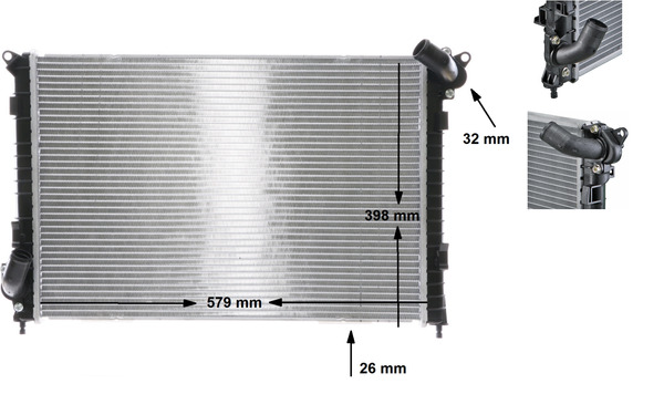 Mahle CR984000S Radiator