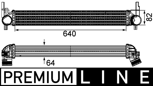 Mahle CI165000P Intercooler