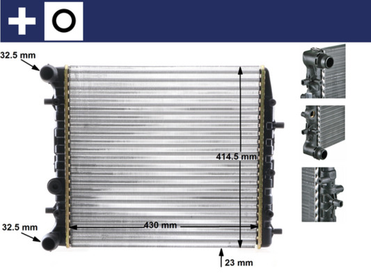 Mahle CR454000S Radiator