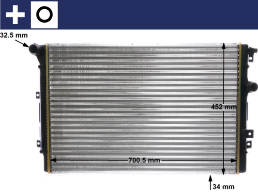 Mahle CR2032000S Radiator
