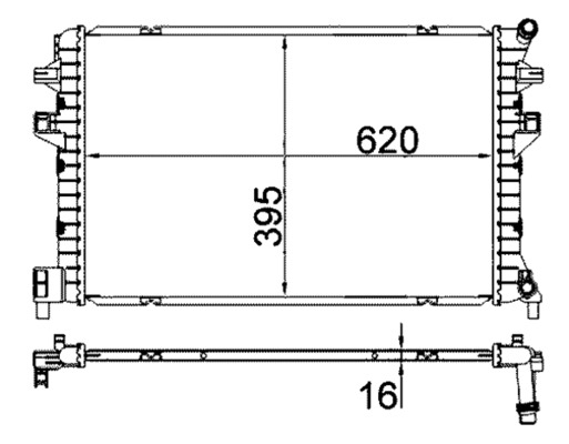 Mahle CIR34000S Radiator