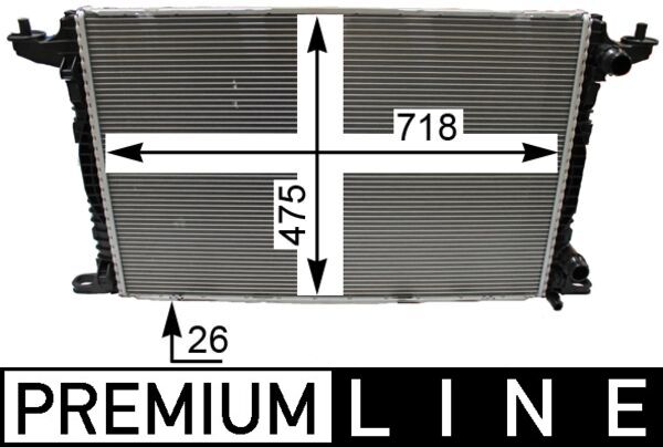 Mahle CR2179000P Radiator