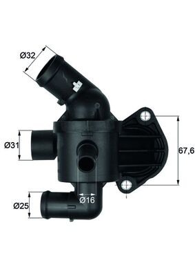 Mahle TI1592 Coolant Thermostat