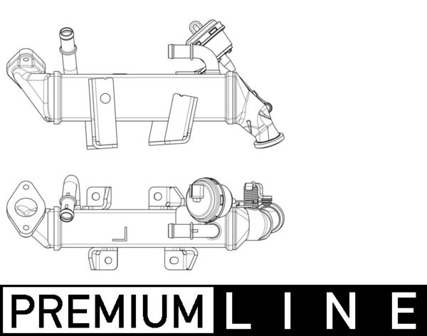 Mahle CE19000P EGR Valve Cooler