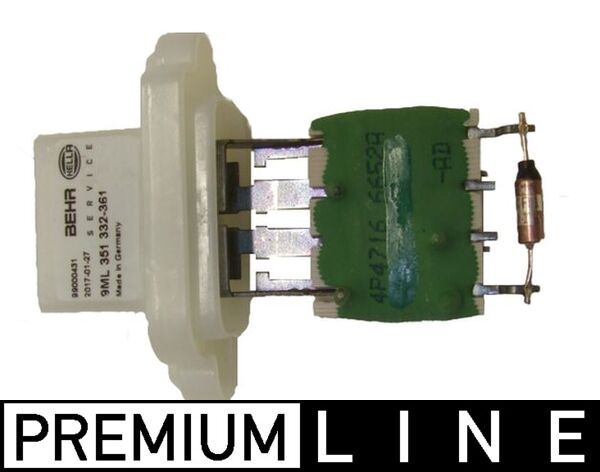 Mahle ABR97000P Heater / Blower Resistor