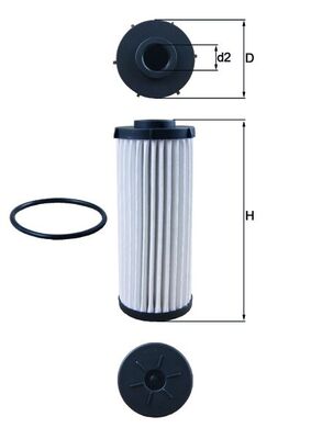 Mahle HX139D Automatic GearBox Oil Filter