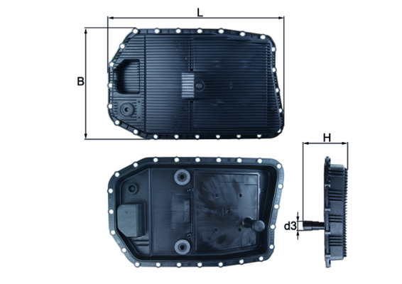 Mahle HX154 Automatic Gearbox Sump Pan