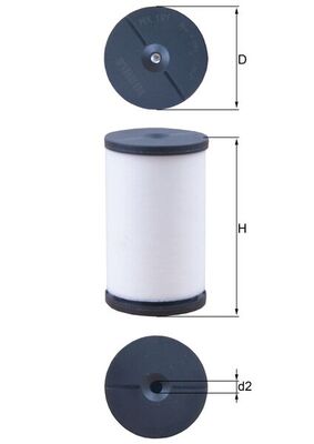 Mahle HX191 Automatic GearBox Oil Filter