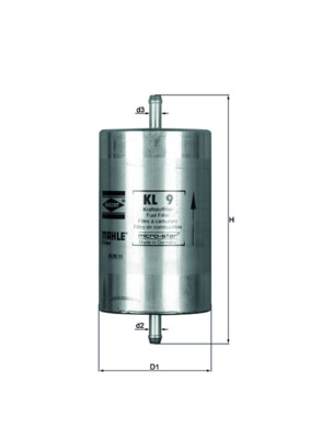Mahle KL9 Fuel Filter