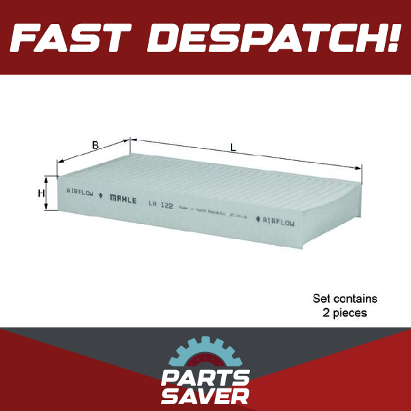 Mahle Pollen / Cabin Filter LA122/S [PM2160201]