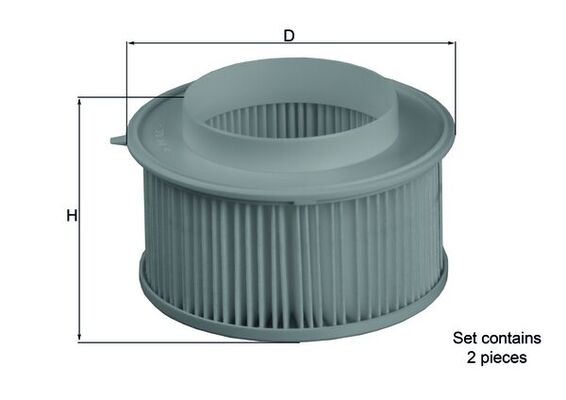 Mahle LA15/S Pollen / Cabin Filter