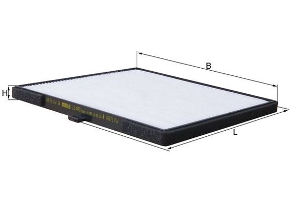 Mahle LA471 Pollen / Cabin Filter