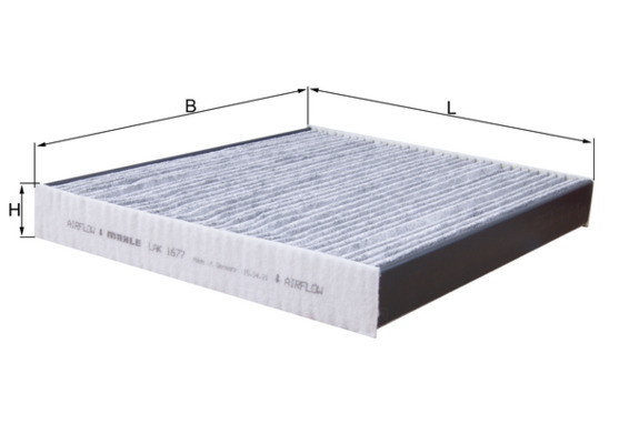 Mahle LAK1677 Pollen / Cabin Filter
