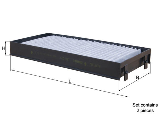 Mahle LAK221/S Pollen / Cabin Filter