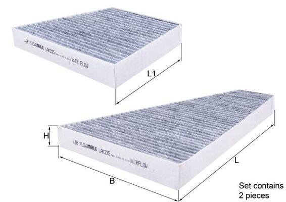 Mahle LAK225/S Pollen / Cabin Filter