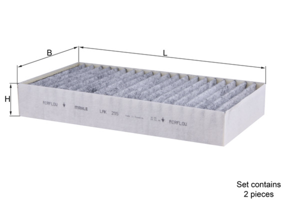 Mahle LAK295/S Pollen / Cabin Filter