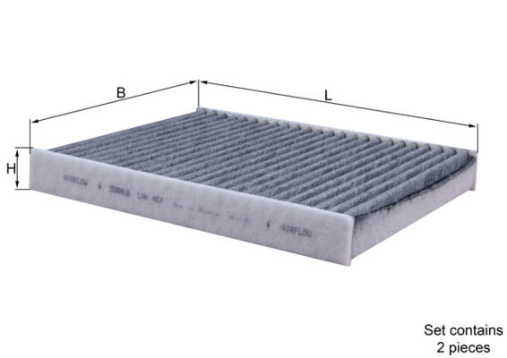 Mahle LAK467/S Pollen / Cabin Filter