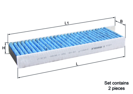 Mahle LAO428/S Pollen / Cabin Filter