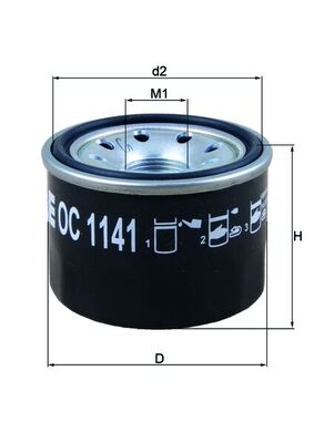 MAHLE OC1141