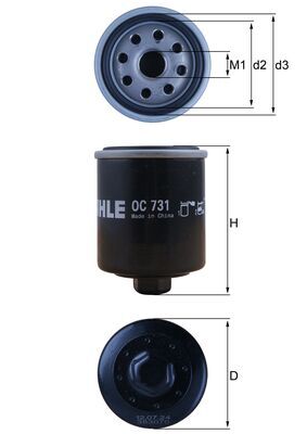 MAHLE OC731