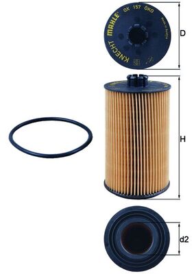 MAHLE OX157D