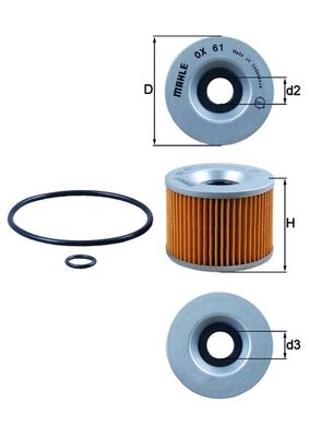 MAHLE OX61D