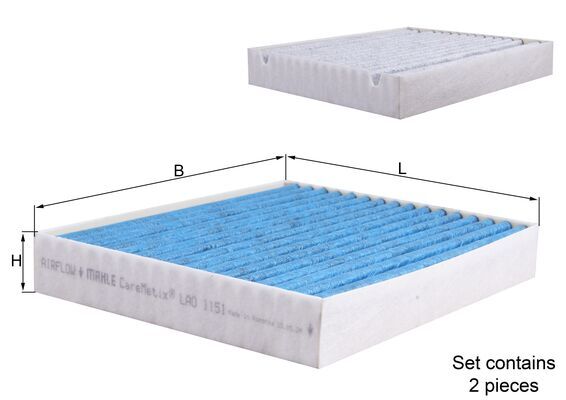 Mahle LAO1151/S Pollen / Cabin Filter
