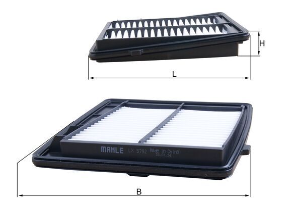 Mahle LX5792 Air Filter