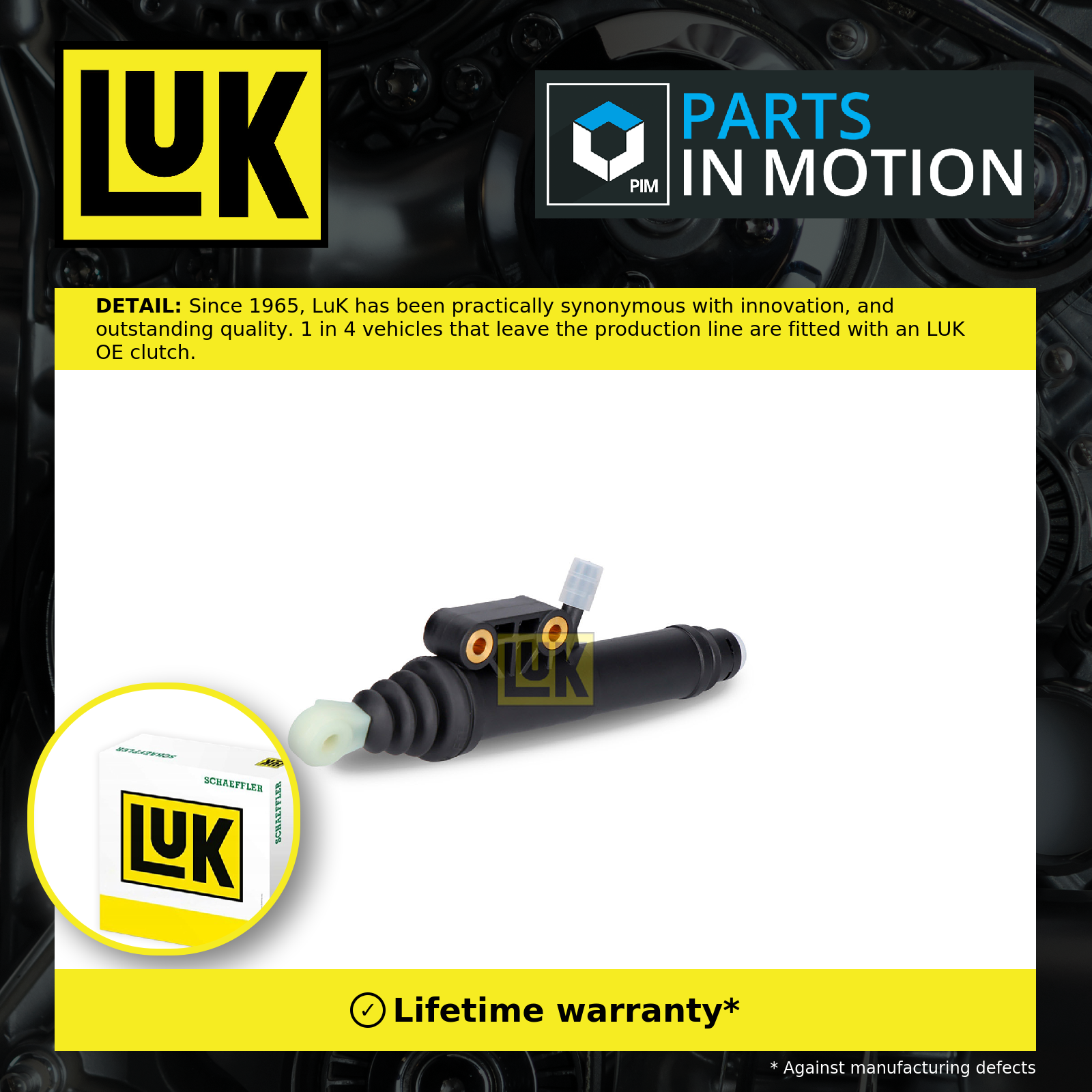 LuK Clutch Master Cylinder 511027410 [PM171355]