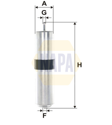 NAPA NFF2086 Fuel Filter
