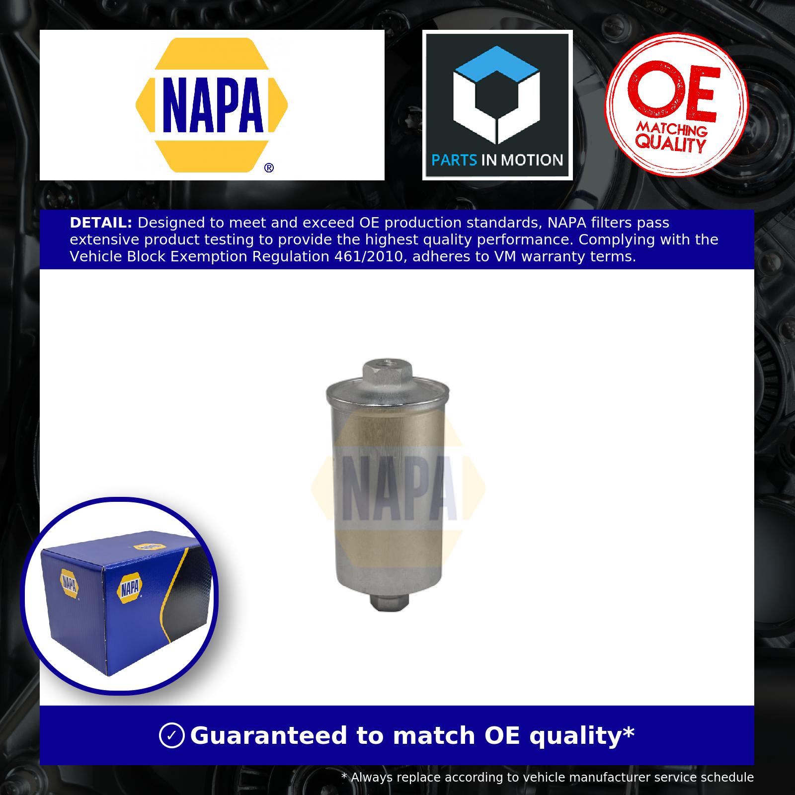 NAPA Fuel Filter NFF2195 [PM1874821]