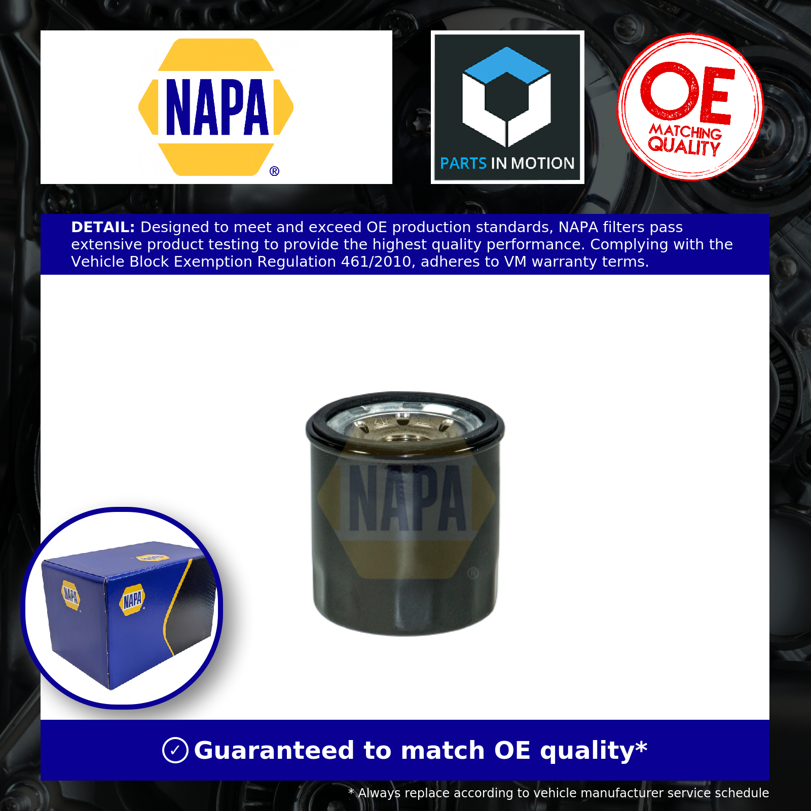 NAPA Oil Filter NFO3174 [PM1875114]