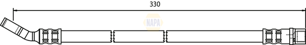 NAPA NBH1033 Brake Hose