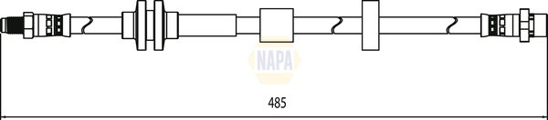 NAPA NBH1058 Brake Hose