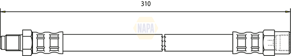 NAPA NBH1083 Brake Hose